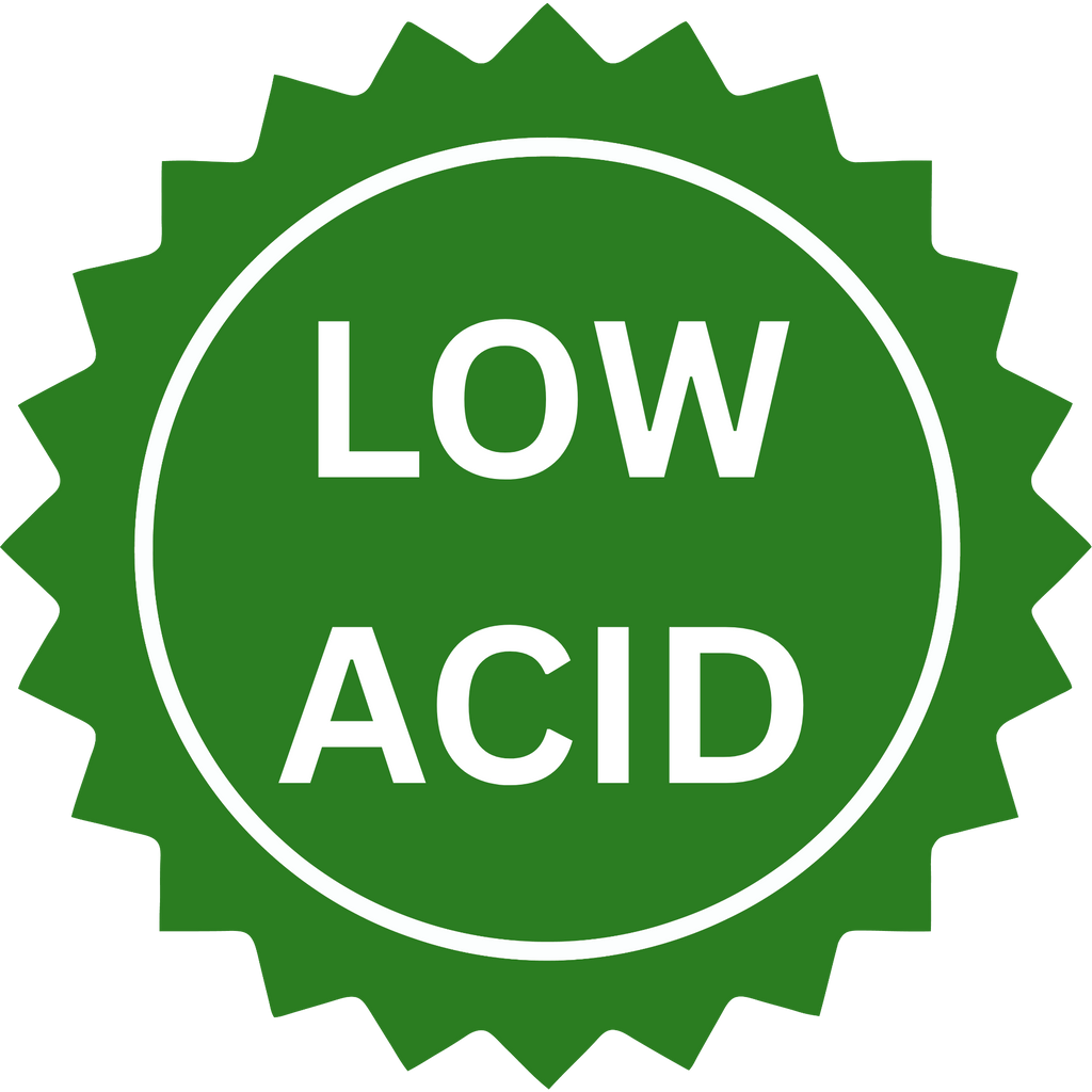 Organic Sumatra Ground Coffee, Low Acid