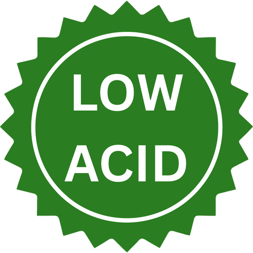 Organic Sumatra Ground Coffee, Low Acid